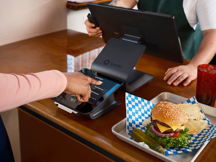 Restaurant POS and counter workflow that supports sports-night offers